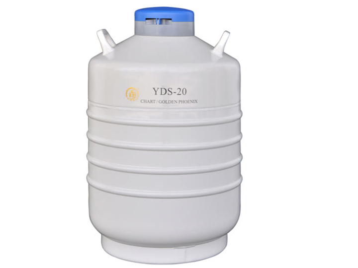 液氮罐(容积20l, 口径50mm, 6个120mm提桶)